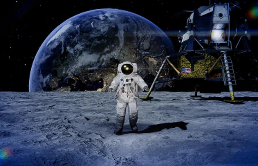 A journey to the moon